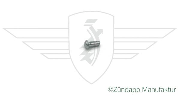 Round-head grooved pin 2x5